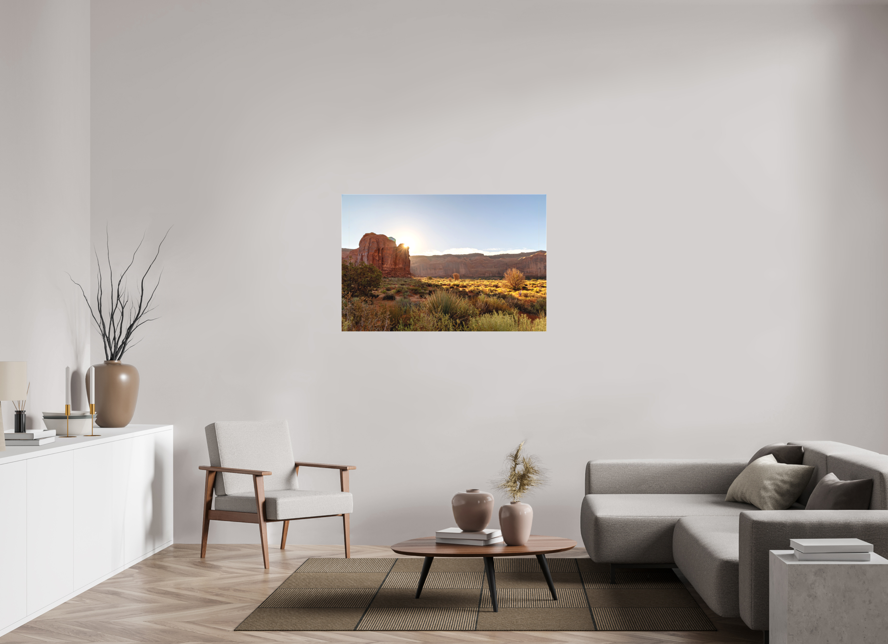 120 x 80 cm, Cadre simple Matte on Stretcher Frame Mesa