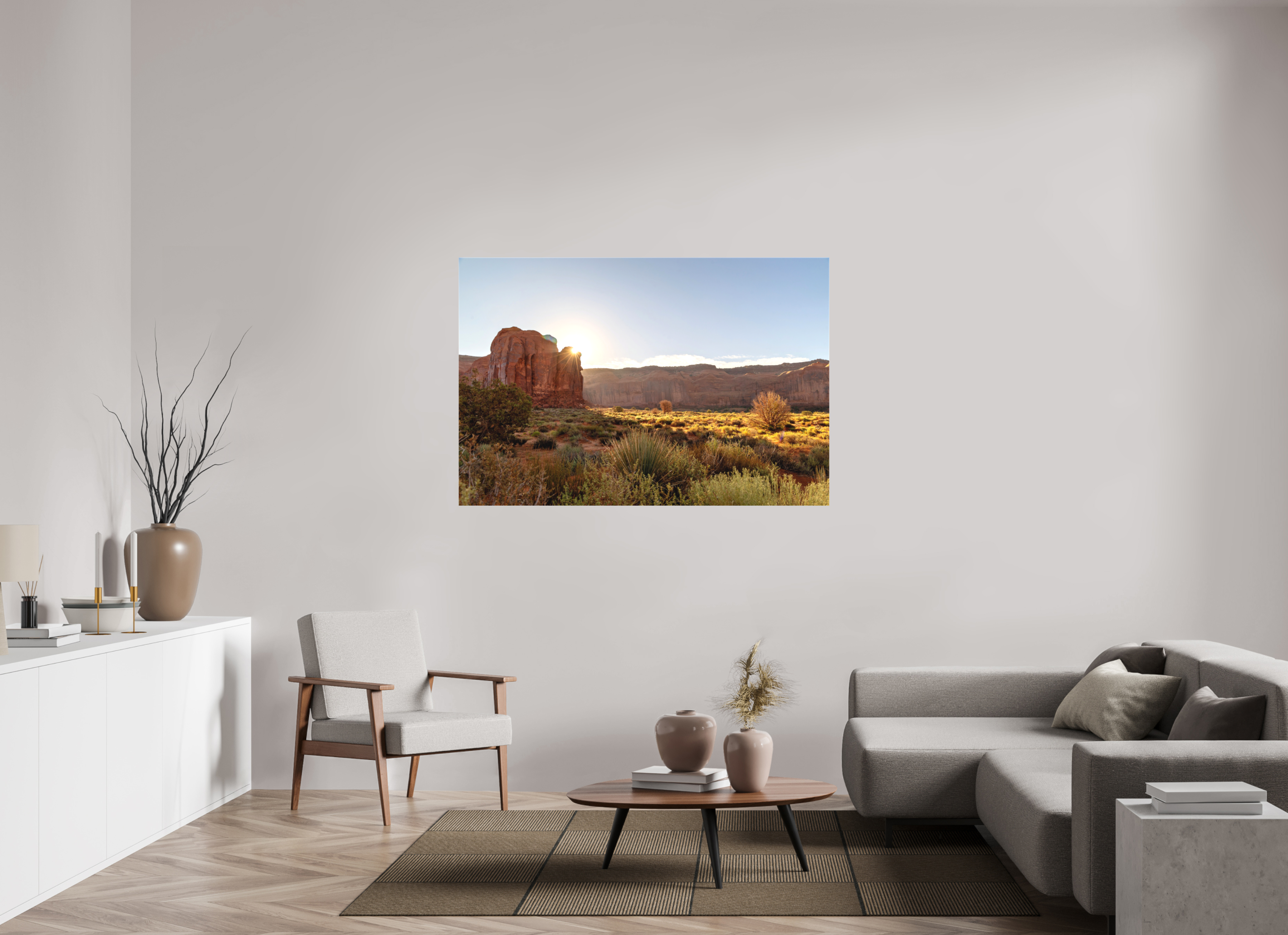 150 x 100 cm, Cadre simple Matte on Stretcher Frame Mesa