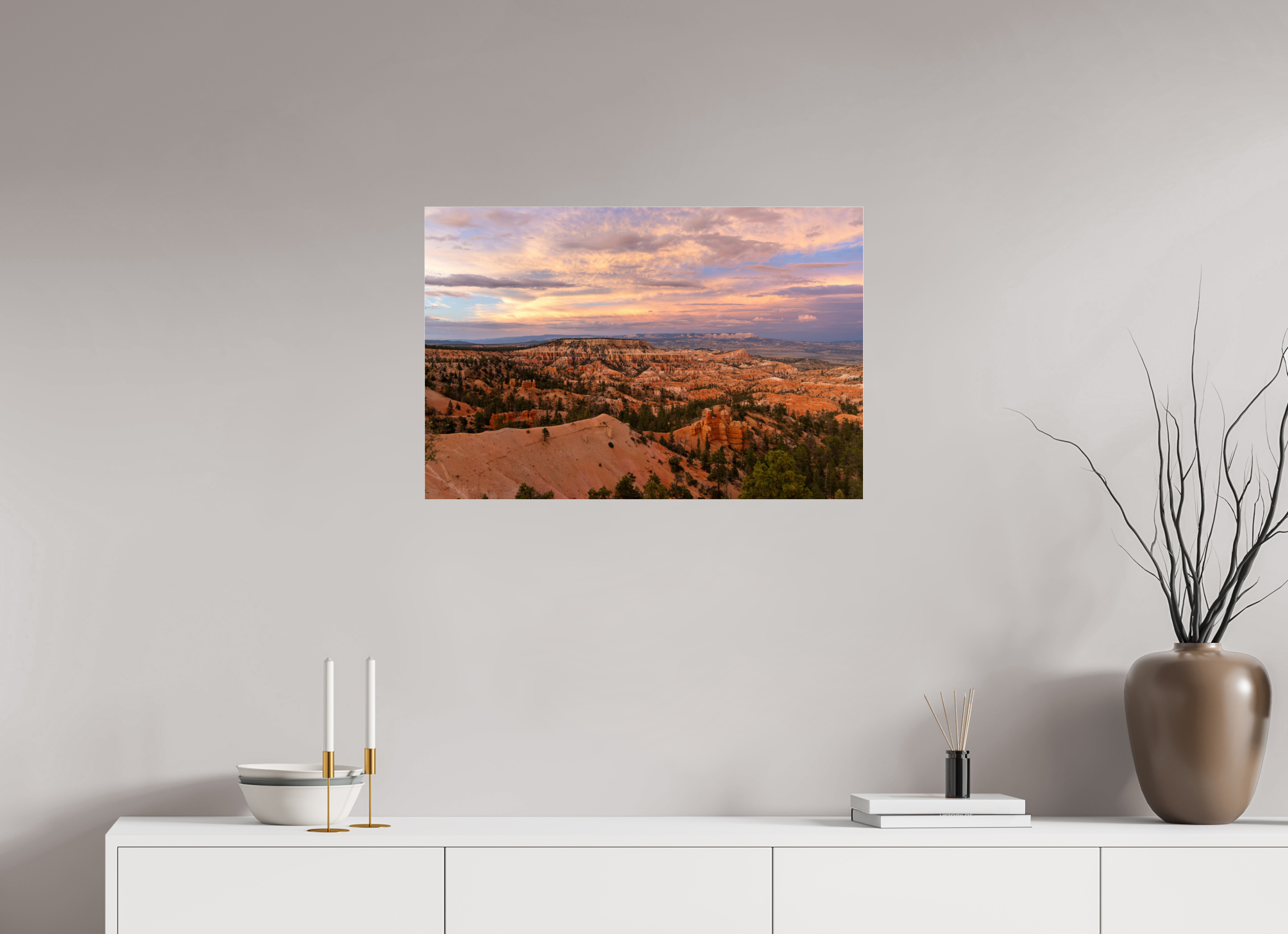 75 x 50 cm, Acrylic Glass Bryce Canyon