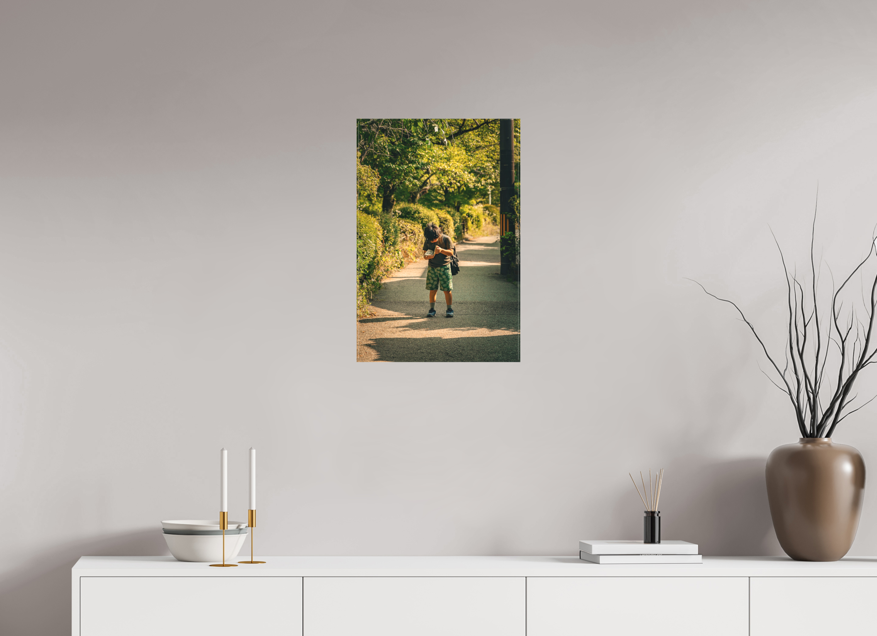 40 x 60 cm, Cadre simple Matte on Stretcher Frame Tetsugaku No Michi